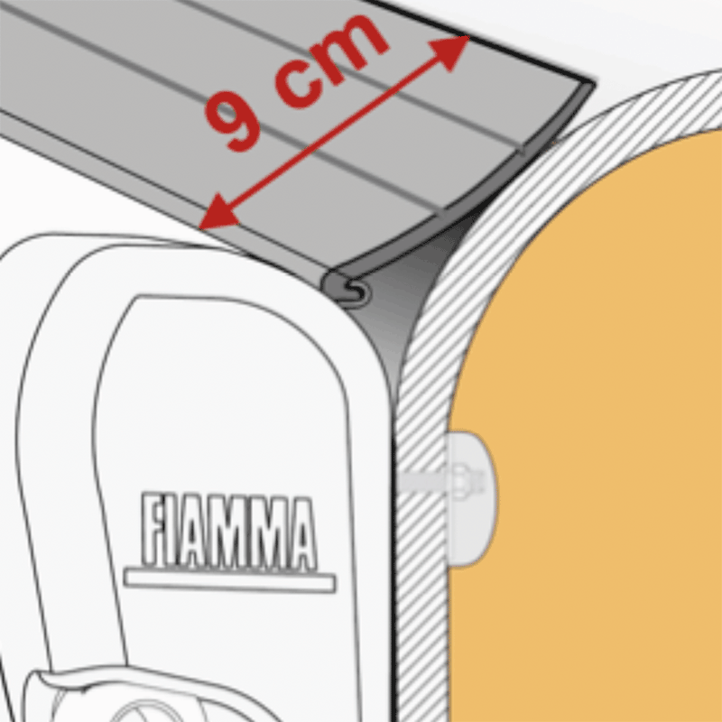 Fiamma Awning Rain Guard L
