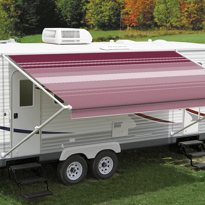 14ft Bordeaux Dune Roll Out Awning (No Arms)