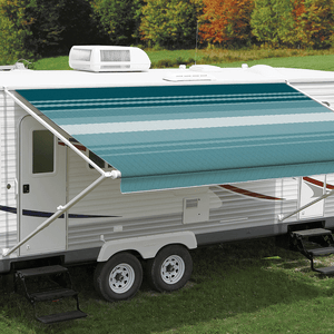 10ft Teal Dune Roll Out Awning (No Arms)