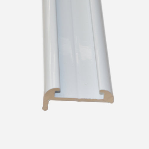 TRULINE ALUMINIUM WHITE J Mould - Narrow 4.8 M