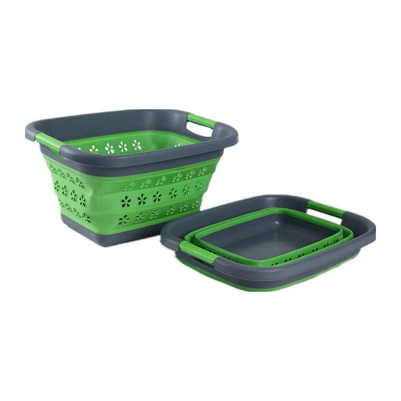 Collapsible Silicone Laundry Basket