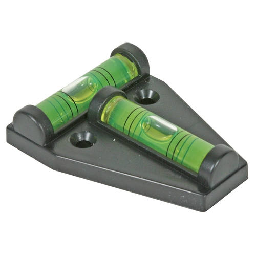2-Way Plastic Tee Bubble Level