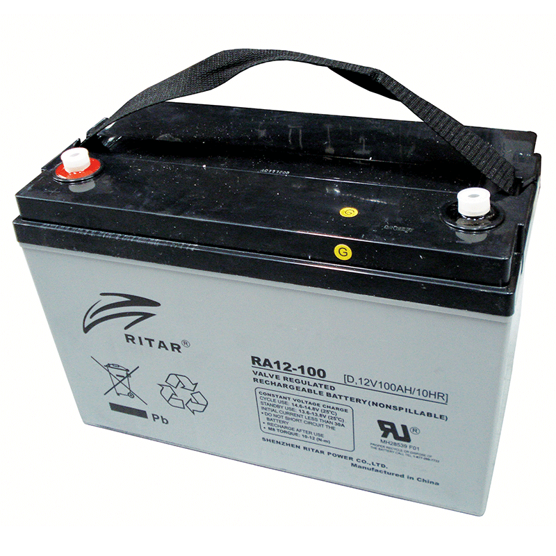 Ritar 12V 100Ah Agm Deep Cycle Battery