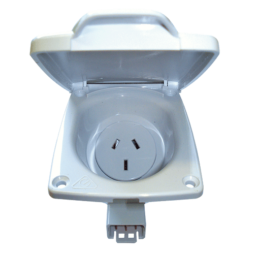 CMS 10AMP Double Pole Socket Outlet