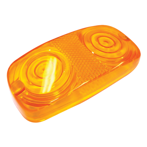 Amber Lens To Suit Side Lamp