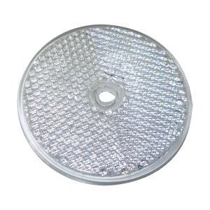 Round Reflex Reflector - Clear