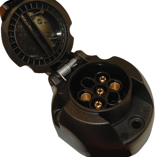 Narva Car Socket 5 Pin Large Round Plastic