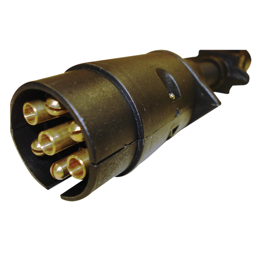 Narva Trailer Adaptor 7 Pin Large Round Car To 7 Pin Small Round Van