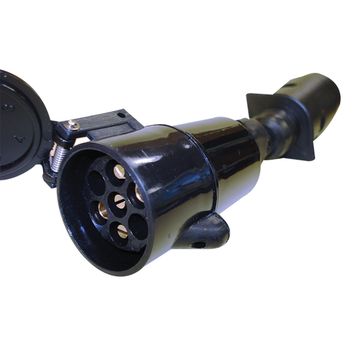 Narva Trailer Adaptor 7 Pin Large Rnd Car To 5 Pin Large Rnd Van