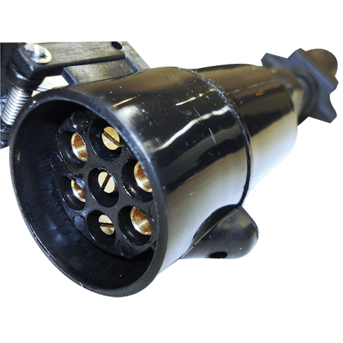 Narva Trailer Adaptor 7 Pin Small Rnd Car To 7 Pin Large Rnd Van