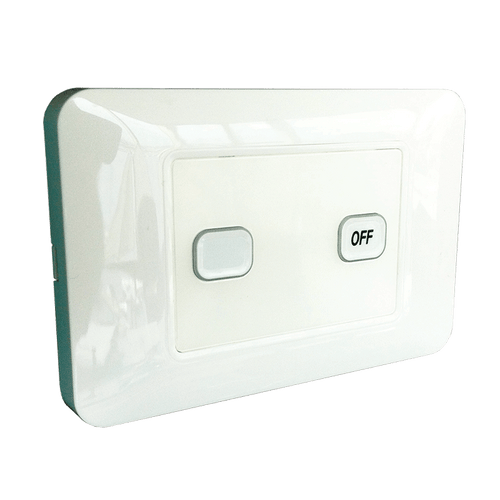 2-Gang Wireless Switch with Master Off