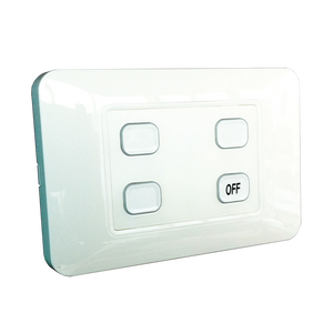 4-Gang Wireless Switch with Master Off