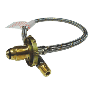 S/S Flexible Hose 600mm For Single Gas Bottle