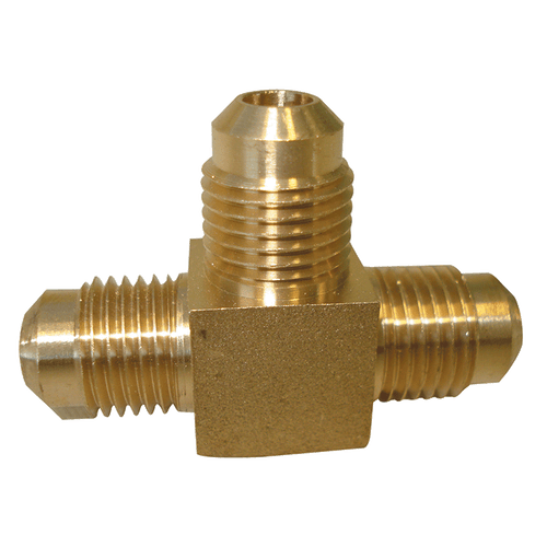 SAE All Male 3-Way Tee Connector 5/16