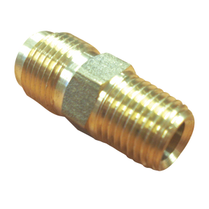 SAE Male x BSP Tapered Male Union 3/8" x 1/4"