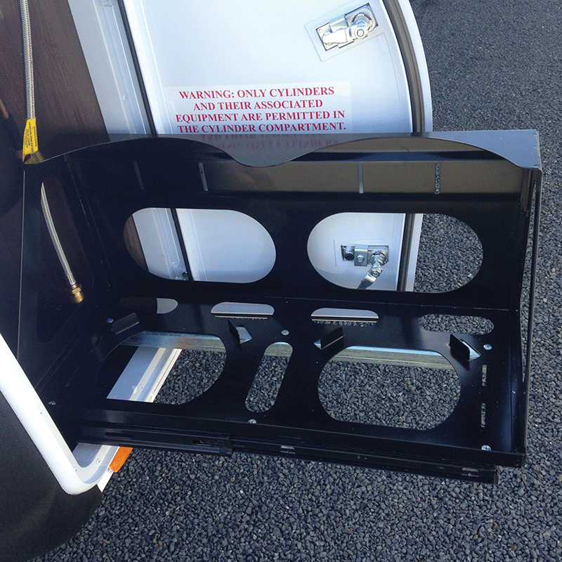 Gas Bottle Slide (with thumb locks)