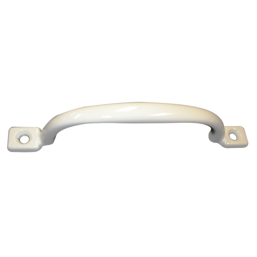White Metal Grab Handle (150mm)