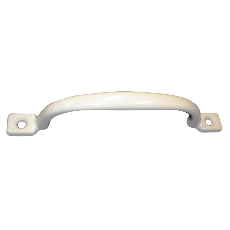 White Metal Grab Handle (150mm)