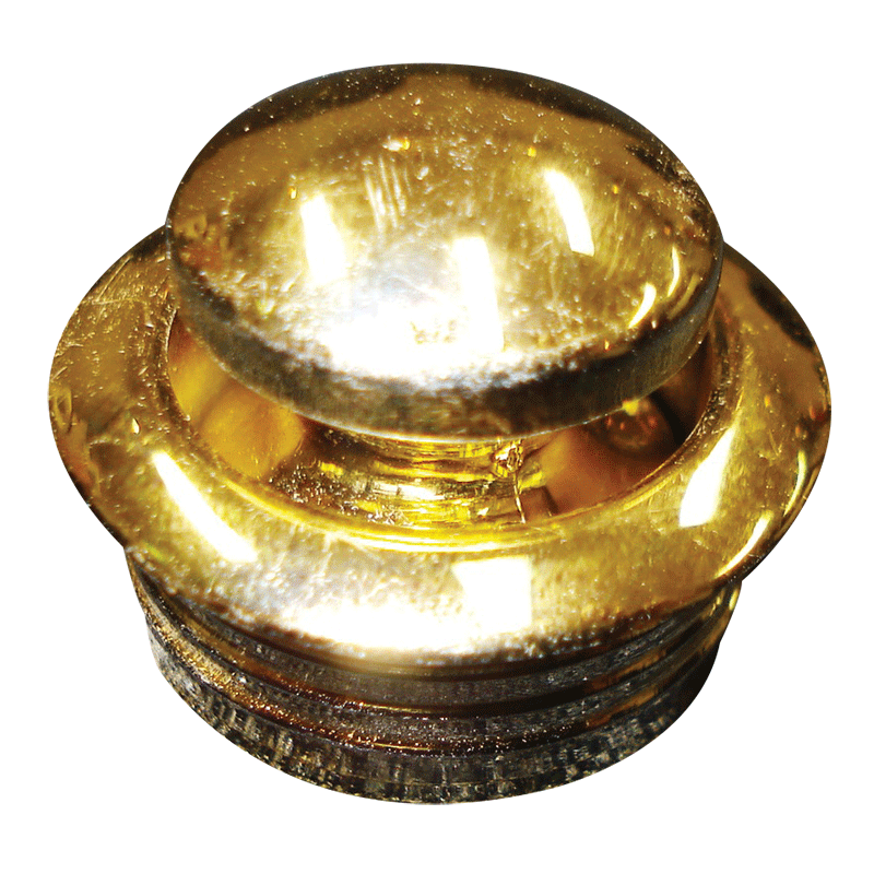 Rosette & Knob Gold