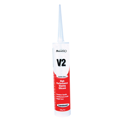 V2 Silicone Sealant Acetic Cure - Clear