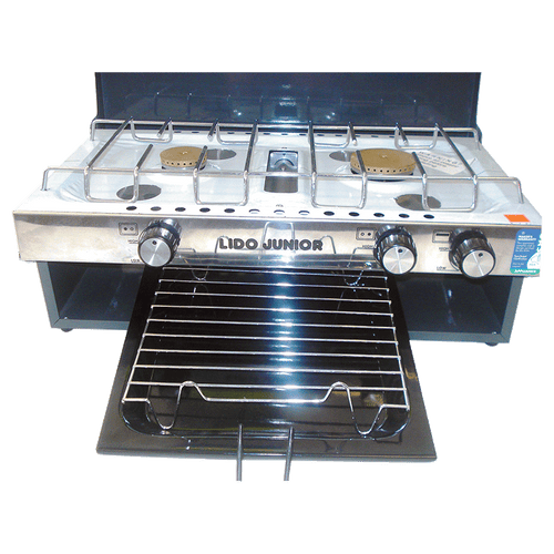 New Lido 2 Junior Burner and Grill With Lid