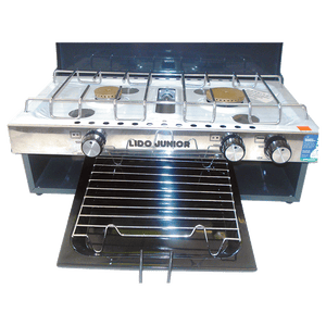 New Lido 2 Junior Burner and Grill With Lid