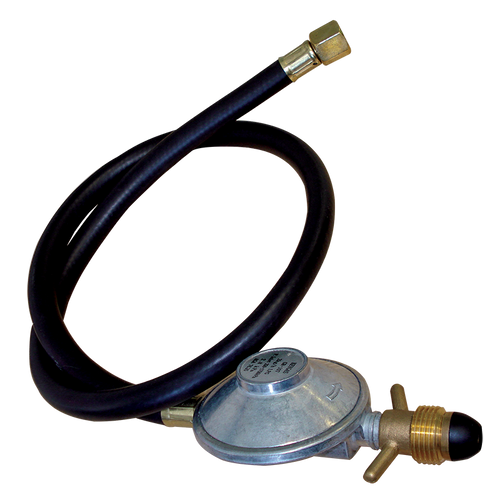 Sizzler BBQ Standard 900mm Gas Hose & Regulator Kit
