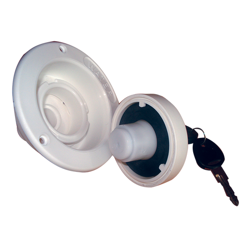 Lockable Water Filler-White