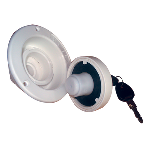 Lockable Water Filler-White