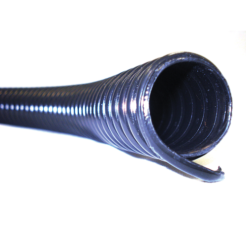 Corrugated Black Flexible Waste Hose 25mmID / 10mtr Roll