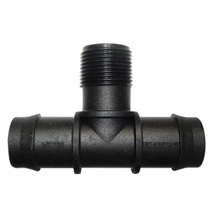 25mm Barbed x 3/4" Bsp Male Threaded Tee