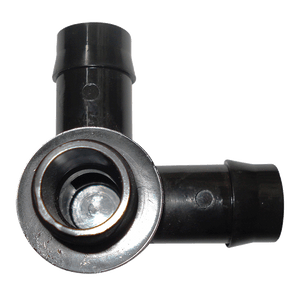 19mm Barbed x 1/2" BSP Male Threaded Corner Elbow