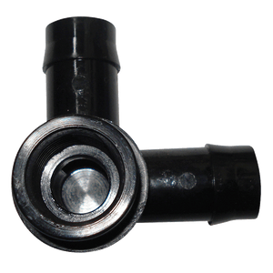 19mm Barbed x 1/2" BSP Female Threaded Corner Elbow
