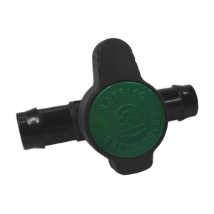 Plastic Barbed In-Line Valve 25mm