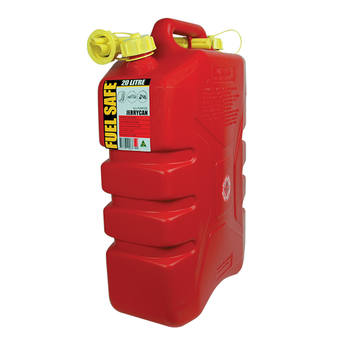 Fuel Safe All Plastic Can - 20L