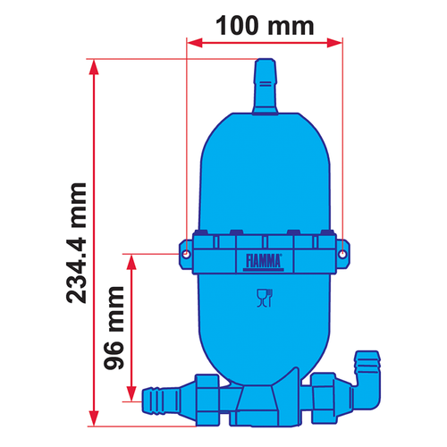 Fiamma A20 Accumulator Tank