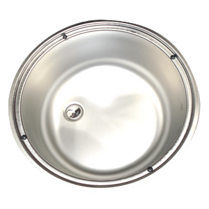 Smev Stainless Steel Round Sink 400mm Diameter