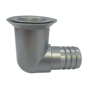 Plastic Silver/Grey 25mm Waste Outlet