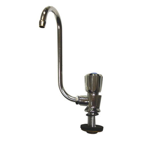 Right Hand Fold Down Chrome Faucet