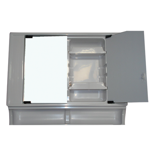 VT90 Upper Vanity Section with Mirror Doors