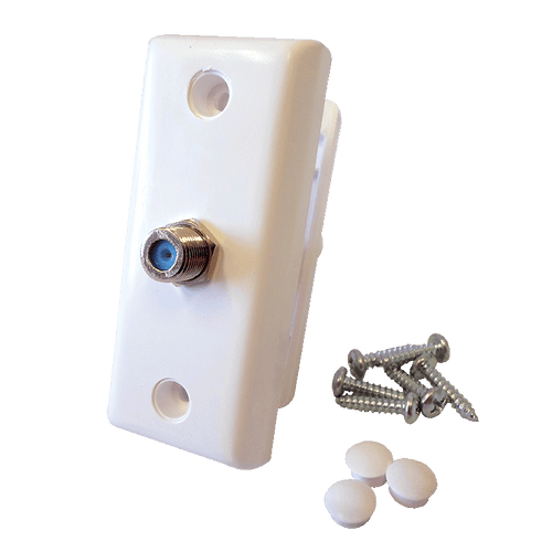 Happy Wanderer Thru-Van-Wall Coax Cable Connection