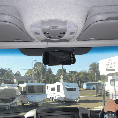 Motorhome Reversing Camera Kit (with white camera)
