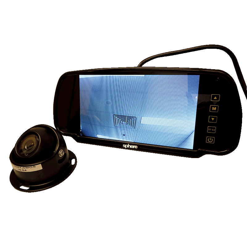 Motorhome Reversing Camera Kit (with black camera)