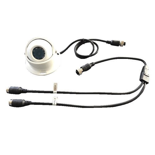 Dual Camera Wiring Kit (white)
