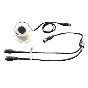 Dual Camera Wiring Kit (white)