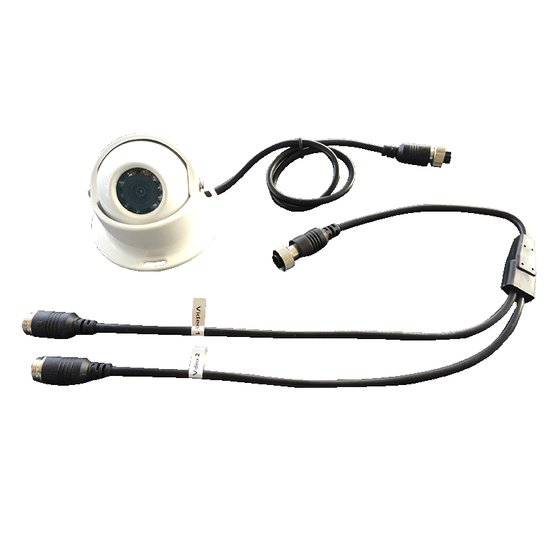 Dual Camera Wiring Kit (white)