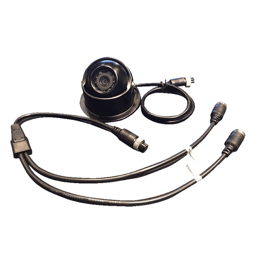 Dual Camera Wiring Kit (black)
