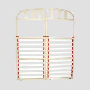 Caravan Bed Frame Aluminium Double Split Head
