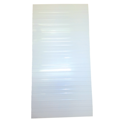 Aluminium Roof Sheeting (2.44m x 1.22m) CPF3 Violetone White